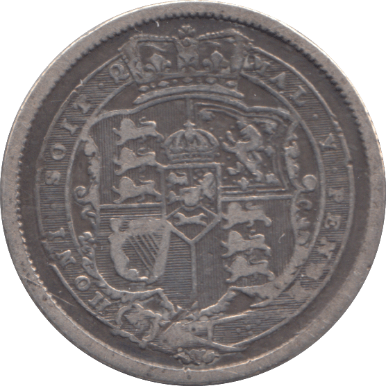 1818 SHILLING ( FINE ) - SHILLING - Cambridgeshire Coins