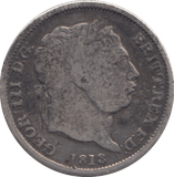 1818 SHILLING ( FINE ) - SHILLING - Cambridgeshire Coins