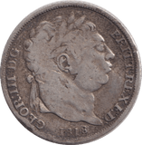 1818 SHILLING ( VF ) - SHILLING - Cambridgeshire Coins