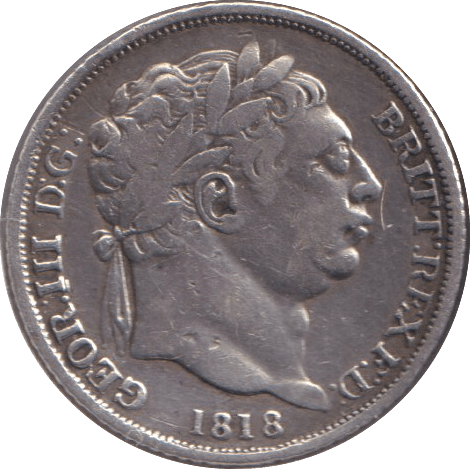 1818 SIXPENCE ( FINE ) - SIXPENCE - Cambridgeshire Coins