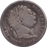 1818 SIXPENCE ( FINE ) - WORLD COINS - Cambridgeshire Coins