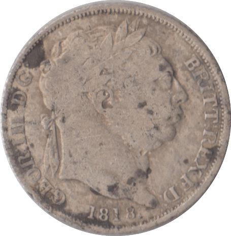 1818 SIXPENCE ( NF ) - Sixpence - Cambridgeshire Coins