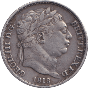 1818 SIXPENCE ( VF ) - SIXPENCE - Cambridgeshire Coins