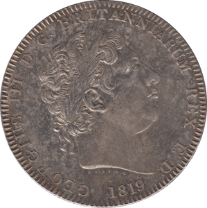 1819 CROWN ( AUNC ) LX - CROWN - Cambridgeshire Coins