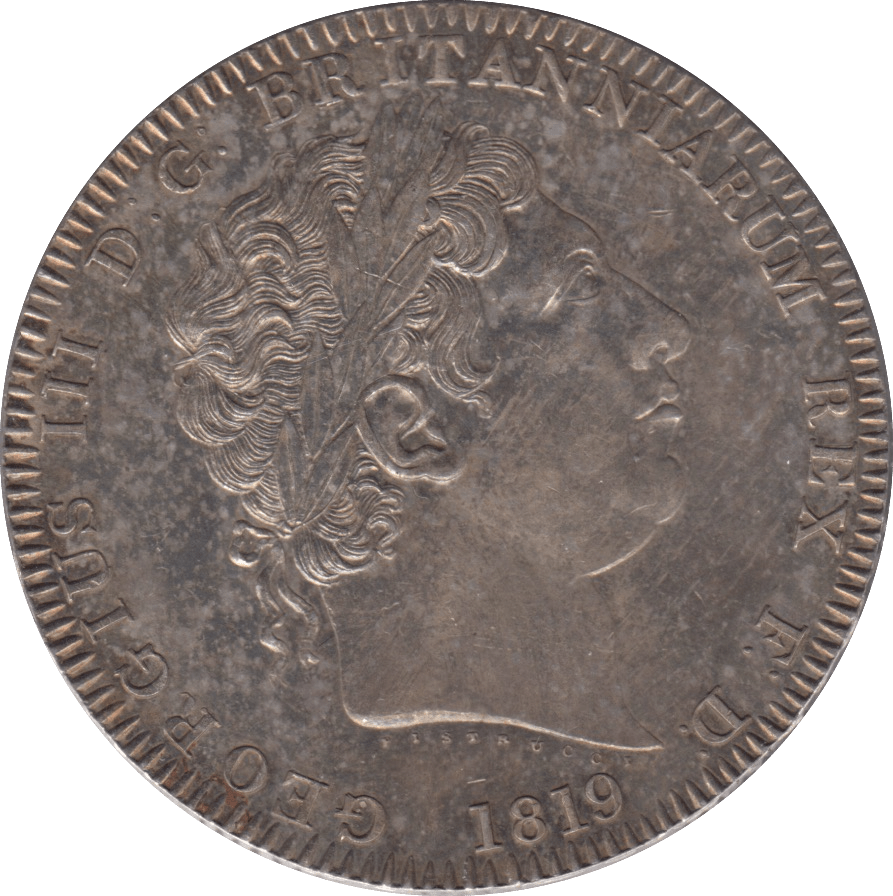 1819 CROWN ( AUNC ) LX - CROWN - Cambridgeshire Coins