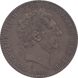 1819 CROWN ( EF ) - CROWN - Cambridgeshire Coins