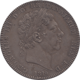 1819 CROWN ( EF ) - CROWN - Cambridgeshire Coins