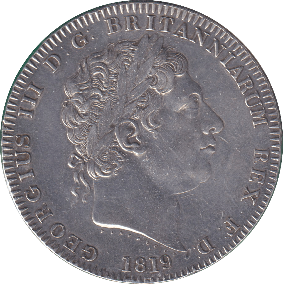 1819 CROWN ( EF ) - CROWN - Cambridgeshire Coins