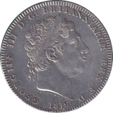 1819 CROWN ( EF ) - CROWN - Cambridgeshire Coins