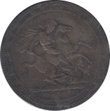 1819 CROWN ( FINE ) - CROWN - Cambridgeshire Coins