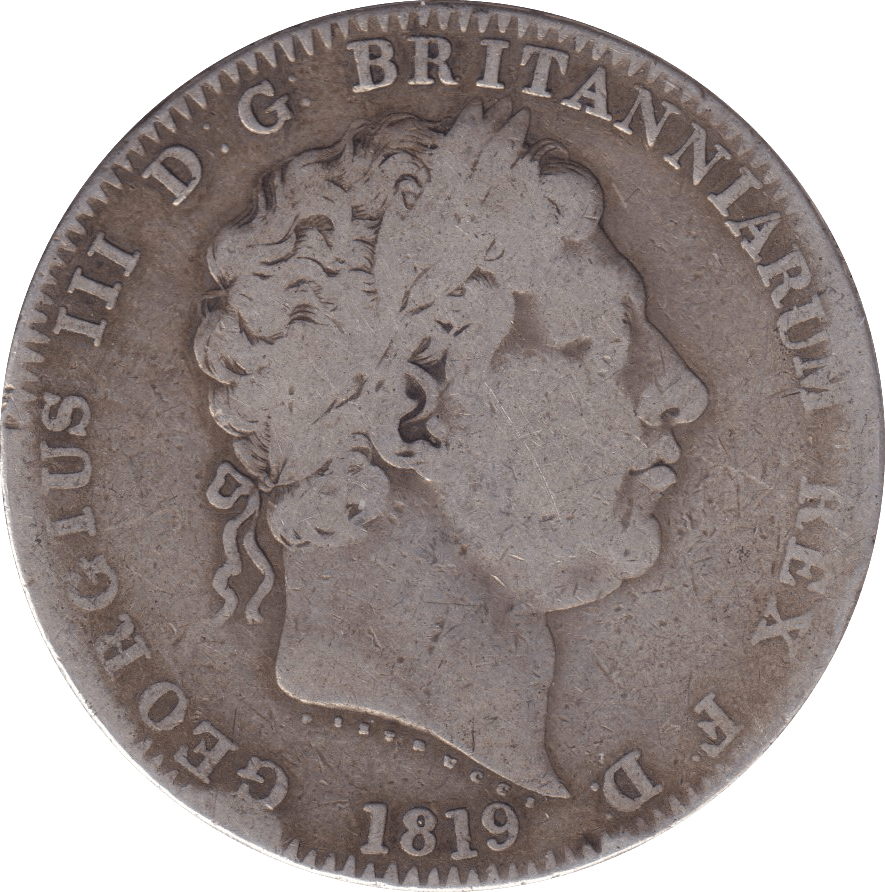 1819 CROWN ( FINE ) - CROWN - Cambridgeshire Coins