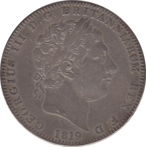 1819 CROWN ( FINE ) - CROWN - Cambridgeshire Coins