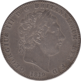 1819 CROWN ( FINE ) - CROWN - Cambridgeshire Coins
