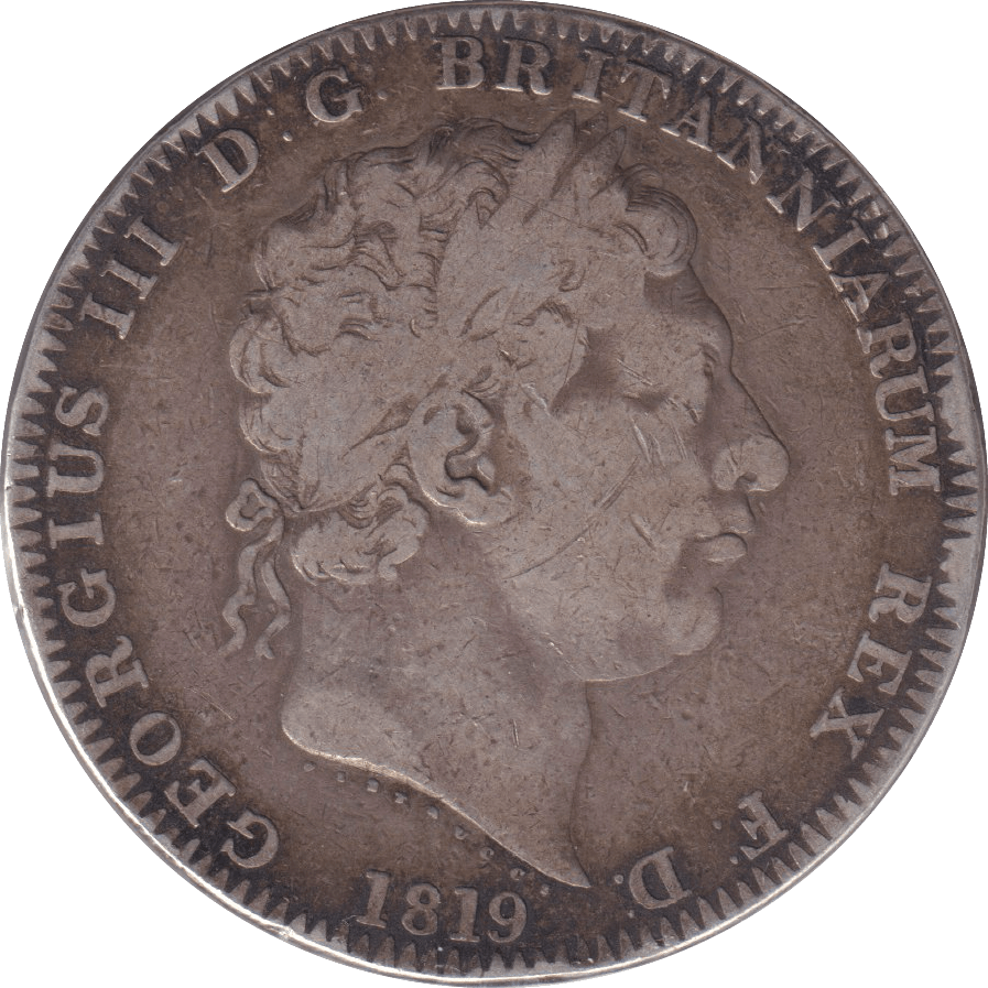 1819 CROWN ( FINE ) - CROWN - Cambridgeshire Coins