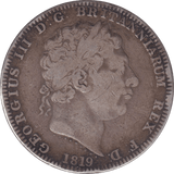1819 CROWN ( FINE ) - CROWN - Cambridgeshire Coins