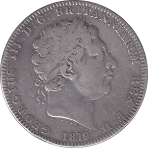 1819 CROWN ( FINE ) - CROWN - Cambridgeshire Coins