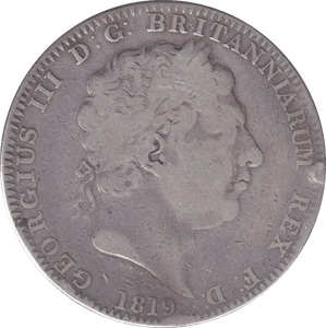1819 CROWN ( FINE ) - CROWN - Cambridgeshire Coins
