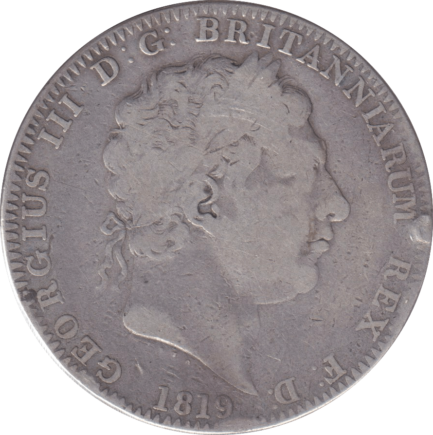 1819 CROWN ( FINE ) - CROWN - Cambridgeshire Coins