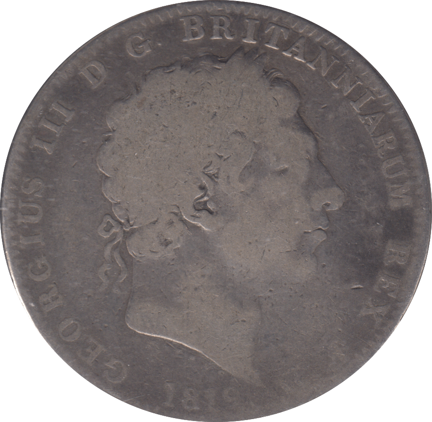 1819 CROWN ( FINE ) - CROWN - Cambridgeshire Coins