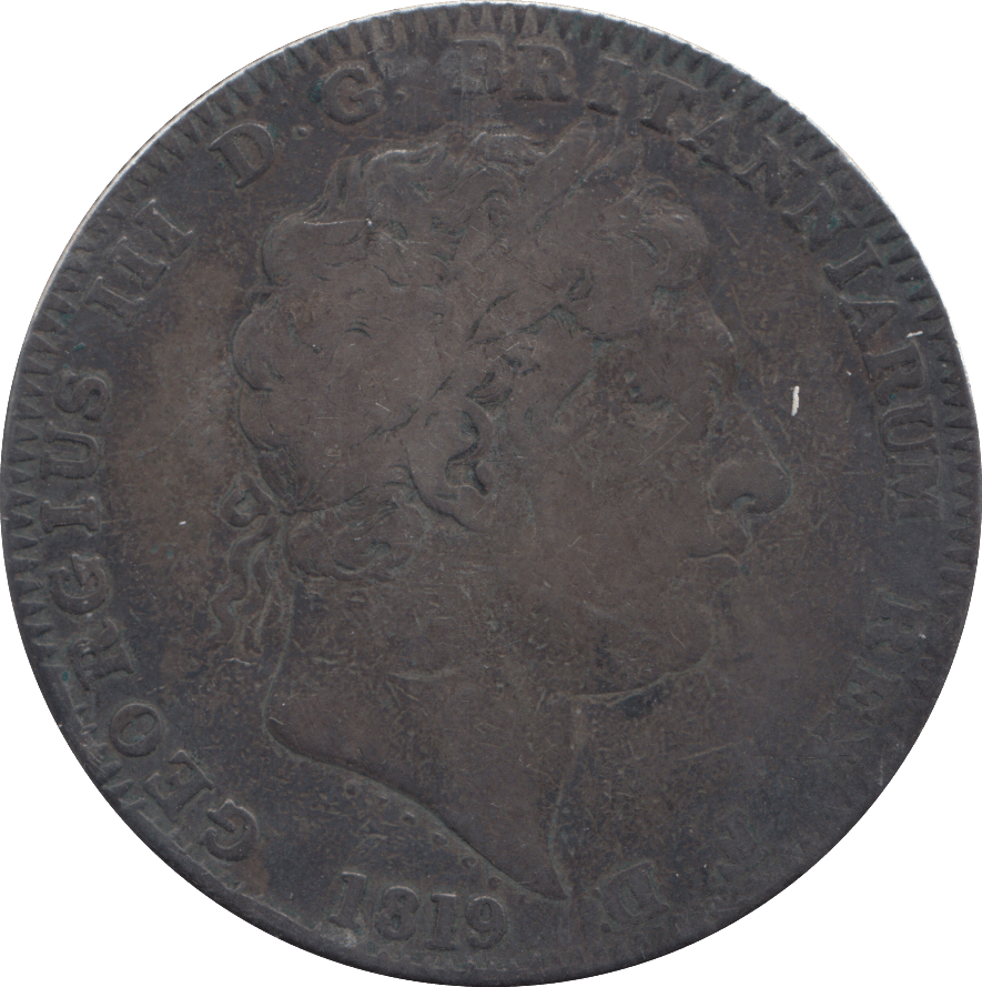 1819 CROWN ( FINE ) - CROWN - Cambridgeshire Coins