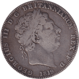1819 CROWN ( FINE ) - CROWN - Cambridgeshire Coins