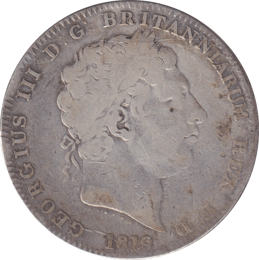1819 CROWN ( FINE ) - CROWN - Cambridgeshire Coins
