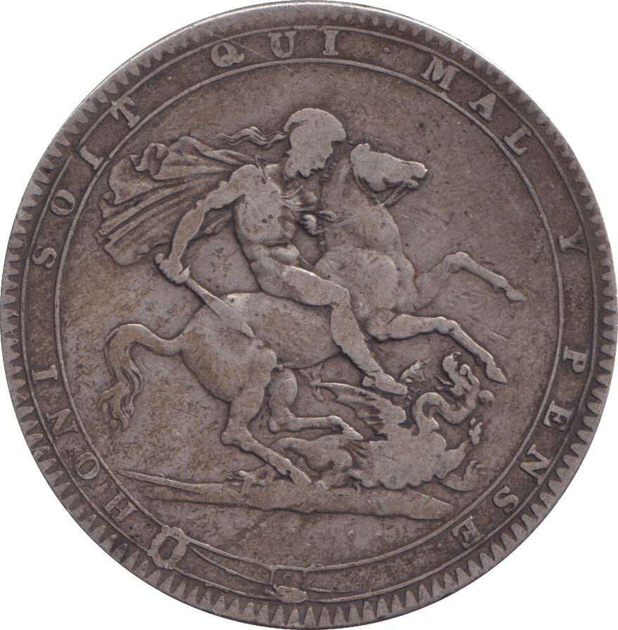 1819 CROWN ( FINE ) - FLORIN - Cambridgeshire Coins