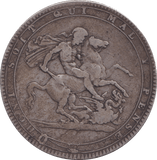 1819 CROWN ( FINE ) - FLORIN - Cambridgeshire Coins