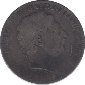 1819 CROWN ( FINE ) LIX - CROWN - Cambridgeshire Coins