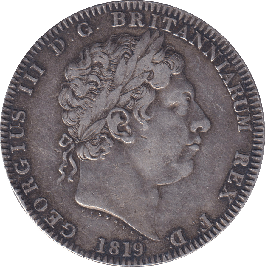 1819 CROWN ( GVF ) - CROWN - Cambridgeshire Coins
