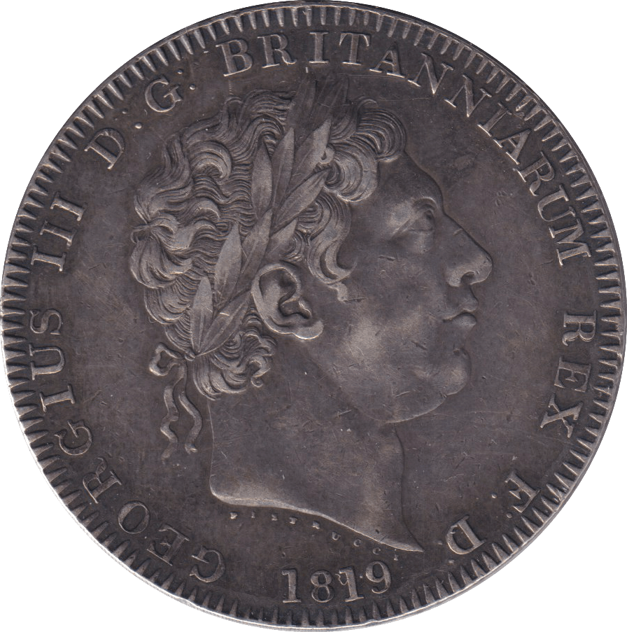 1819 CROWN LIX ( GVF ) - CROWN - Cambridgeshire Coins