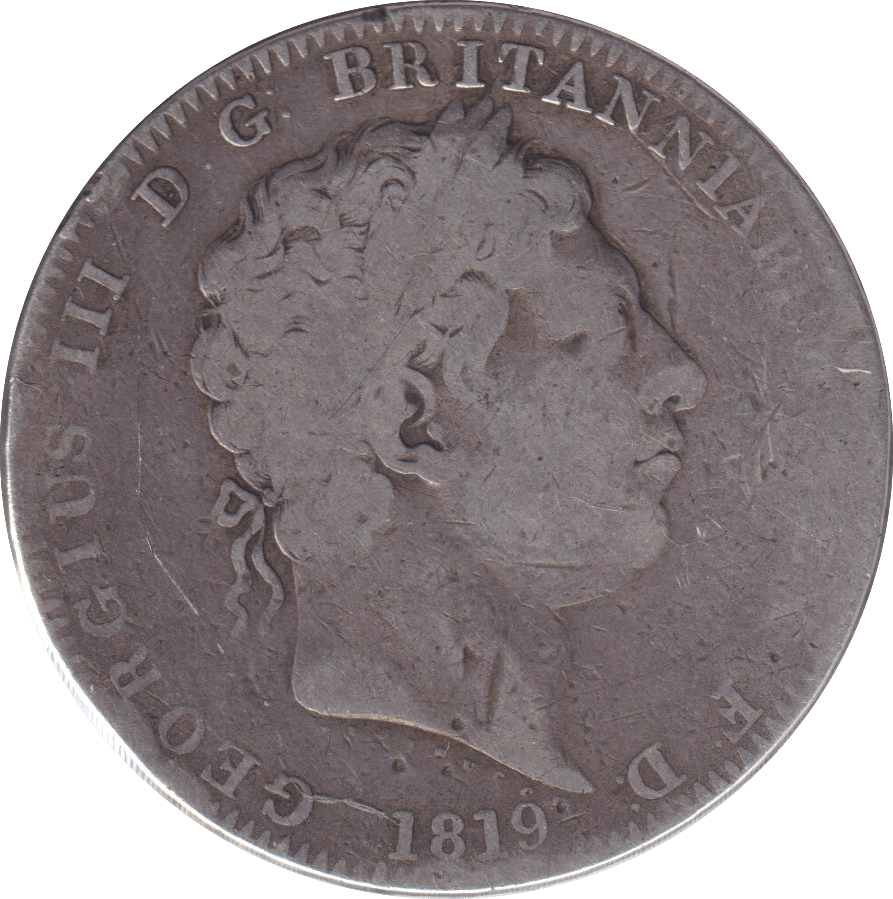 1819 CROWN ( NF ) LIX - CROWN - Cambridgeshire Coins