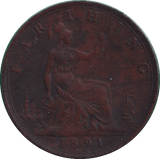 1819 FARTHING ( GF ) - FARTHING - Cambridgeshire Coins