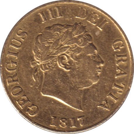 1819 GOLD HALF SOVEREIGN ( GVF ) - HALF SOVEREIGN - Cambridgeshire Coins