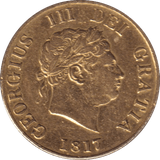 1819 GOLD HALF SOVEREIGN ( GVF ) - HALF SOVEREIGN - Cambridgeshire Coins