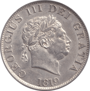 1819 HALFCROWN ( AUNC ) - HALFCROWN - Cambridgeshire Coins