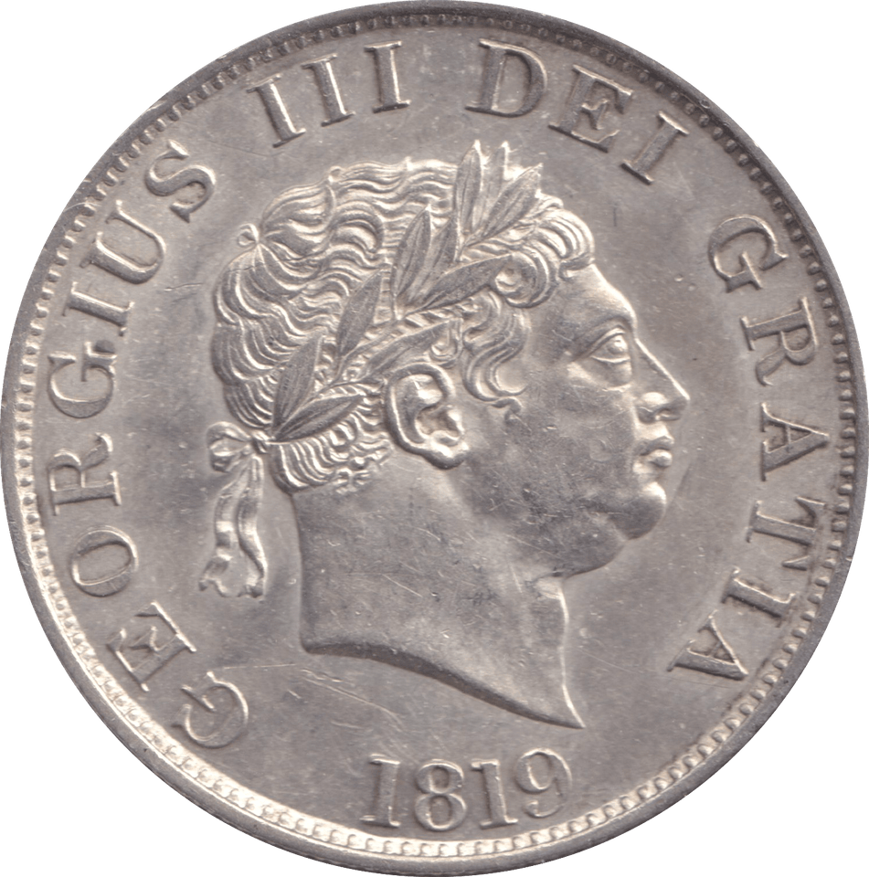 1819 HALFCROWN ( AUNC ) - HALFCROWN - Cambridgeshire Coins