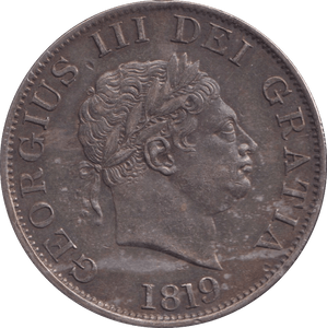 1819 HALFCROWN ( EF ) - HALFCROWN - Cambridgeshire Coins