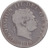 1819 HALFCROWN ( FINE ) - HALFCROWN - Cambridgeshire Coins