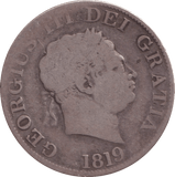 1819 HALFCROWN ( FINE ) - HALFCROWN - Cambridgeshire Coins