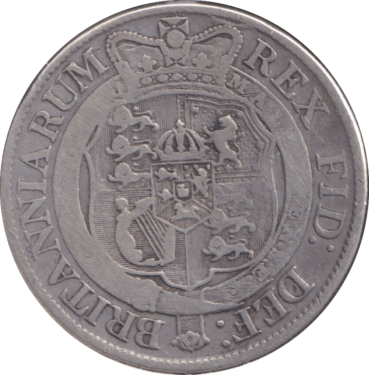 1819 HALFCROWN ( FINE ) - HALFCROWN - Cambridgeshire Coins