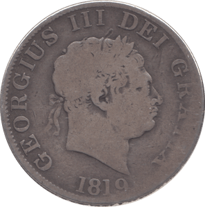 1819 HALFCROWN ( FINE ) - HALFCROWN - Cambridgeshire Coins