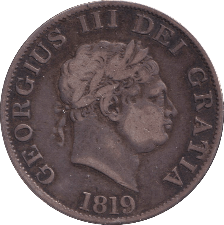 1819 HALFCROWN ( GF ) - HALFCROWN - Cambridgeshire Coins