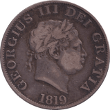 1819 HALFCROWN ( GF ) - HALFCROWN - Cambridgeshire Coins