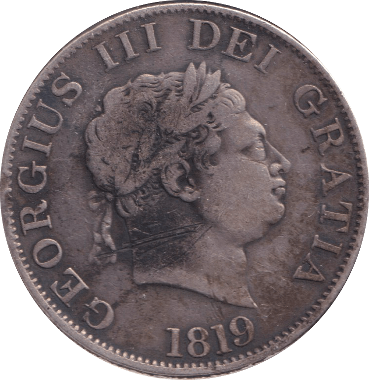 1819 HALFCROWN ( GF ) - HALFCROWN - Cambridgeshire Coins