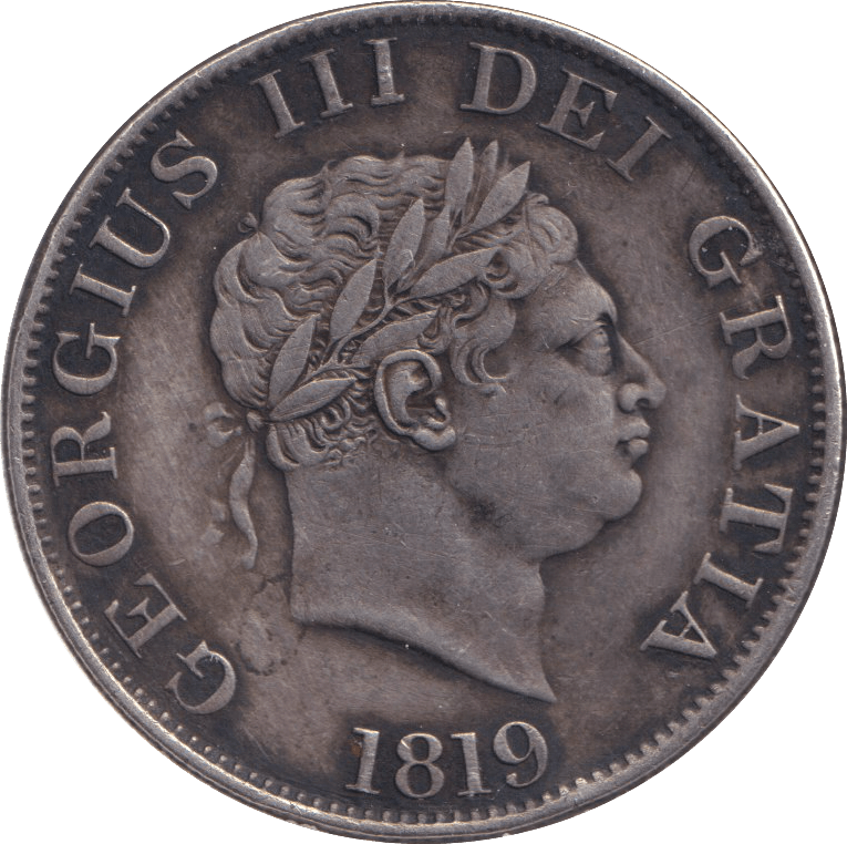 1819 HALFCROWN ( GF ) - HALFCROWN - Cambridgeshire Coins