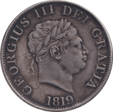 1819 HALFCROWN ( GF ) - HALFCROWN - Cambridgeshire Coins