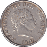 1819 HALFCROWN (GF) - HALFCROWN - Cambridgeshire Coins