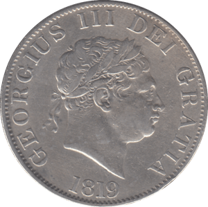 1819 HALFCROWN ( GVF ) - HALFCROWN - Cambridgeshire Coins