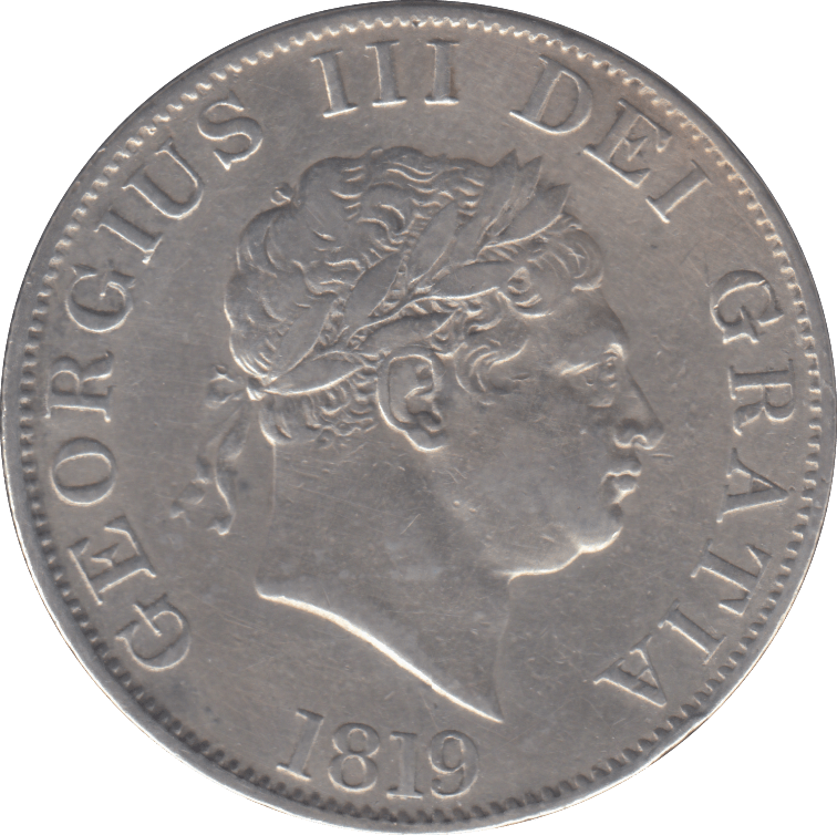 1819 HALFCROWN ( GVF ) - HALFCROWN - Cambridgeshire Coins
